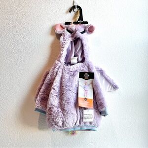 Infant Lavender Unicorn Pullover Boutique Halloween Costume 0-6 Months